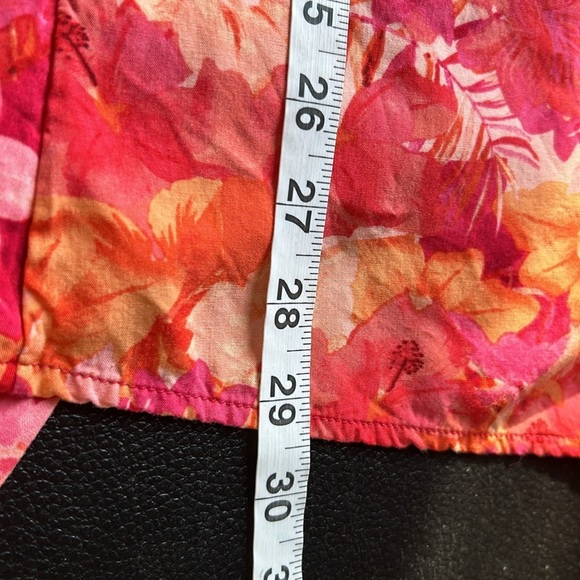 LSPACE Pfeiffer Dress in Into The Tropics Cover Up Wrap Dress Hawaiian Sz XS - Picture 9 of 9